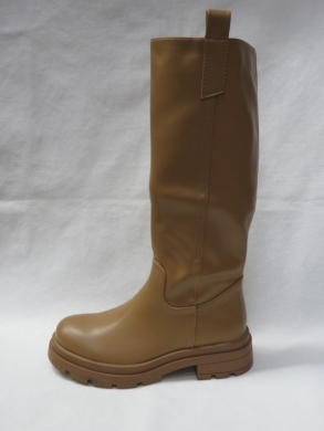 Kozaki damskie ocieplane na płaskim (36-41) JW-140 KHAKI