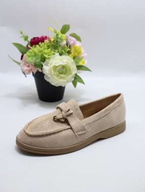Mokasyny damskie na płaskim (36-41) 467 BEIGE