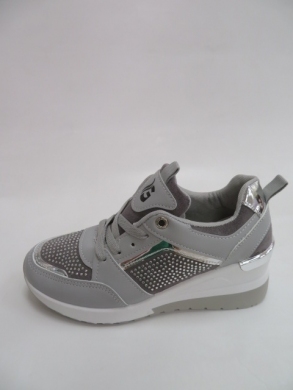 Buty sportowe damskie na koturnie (36-41) XN-136 GREY