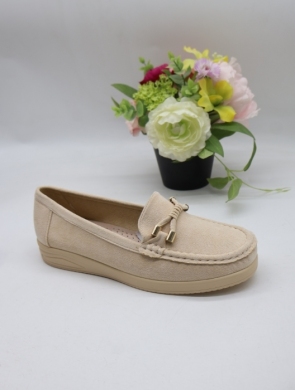 Mokasyny damskie na płaskim (36-41) 8212 BEIGE