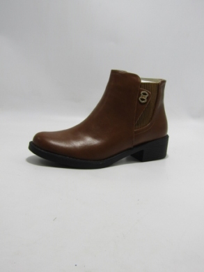 Botki damskie ocieplane na płaskim (36-41) R63 CAMEL