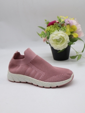 Buty sportowe damskie na płaskim (36-41) 0593 PINK