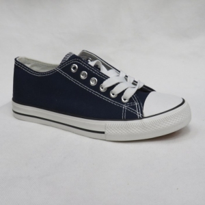 Trampki damskie na płaskim (36-41) 7-B16D NAVY