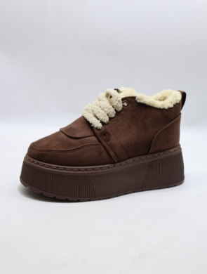 Botki dziewczęce ocieplane (25-30) 25816 BROWN