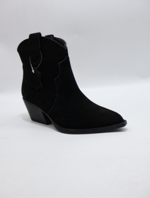 Botki damskie na obcasie (36-41) NC1138K BLACK