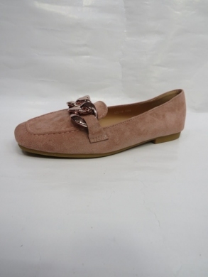 Mokasyny damskie na płaskim (36-41) L-15 PINK