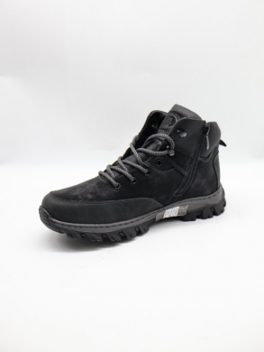 Trapery męskie ocieplane (41-46) 9905-1 BLACK