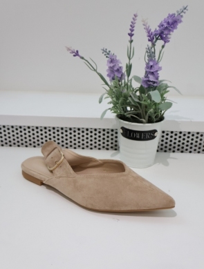 Sandały damskie na płaskim (36-41) 9755 KHAKI