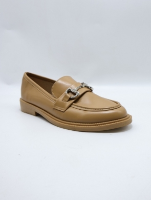 Mokasyny damskie na płaskim (36-41) T560 KHAKI