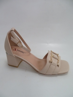 Sandały damskie na obcasie (36-41) GG109 BEIGE
