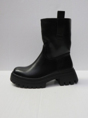 Botki damskie na płaskim (36-41) T265 BLACK