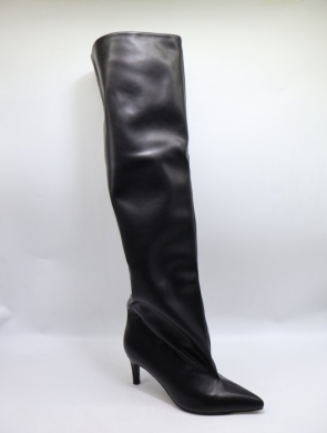 Kozaki damskie na szpilce (36-41) CLS-580 BLACK