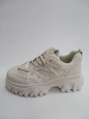 Sneakersy damskie niskie (36-41) LA152 BEIGE