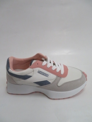 Buty sportowe damskie na płaskim (36-41) AB916 PINK