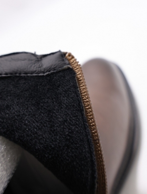 Botki męskie ocieplane (40-45) 63528-3 BROWN