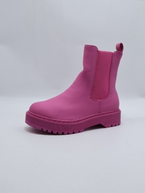 Botki dziewczęce ocieplane (30-36) KC-11 FUSHIA