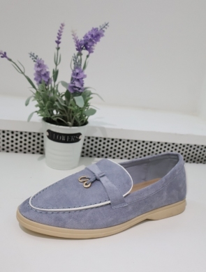 Mokasyny damskie na płaskim (36-41) TC39 BLUE