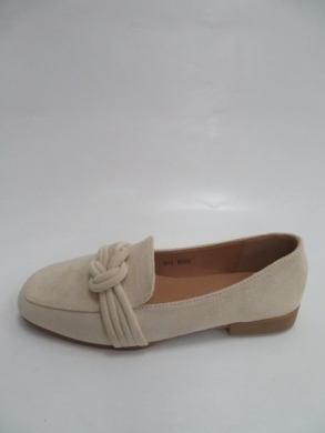 Mokasyny damskie na płaskim (36-41) 3612 BEIGE