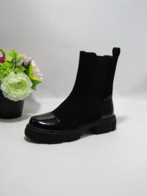 Botki damskie na płaskim (36-41) A798 BLACK