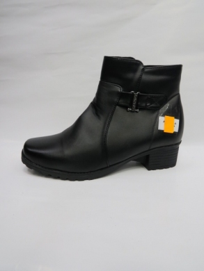 Botki damskie ocieplane na obcasie (37-42) AT3011 BLACK