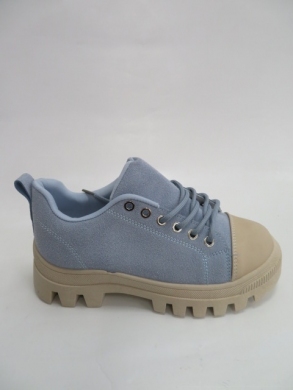 Trampki damskie na koturnie (36-41) 6191 BLUE
