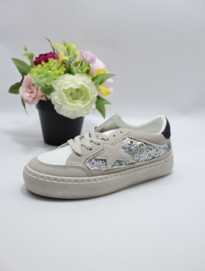 Buty sportowe damskie na płaskim (36-41) 24910 WHITE