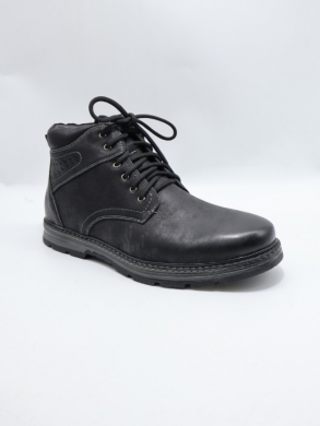 Botki męskie ocieplane (40-46) 22T81-1 BLACK