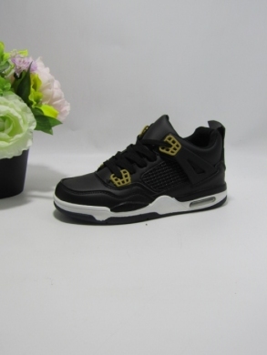 Buty sportowe młodzieżowe (36-41) D660-J BLACK/WHITE