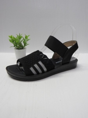 Sandały damskie na płaskim (36-41) C306 BLACK