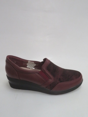 Półbuty damskie na koturnie (36-41) 61683 RED