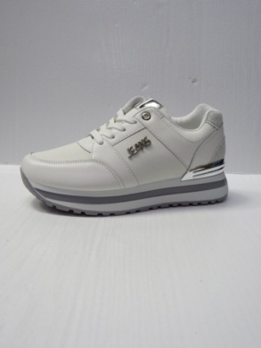 Buty sportowe damskie na płaskim (36-41) 0-918 WHITE
