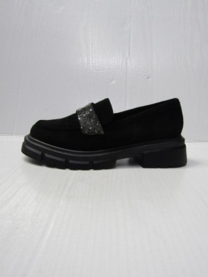 Mokasyny damskie na płaskim (36-41) R54 BLACK