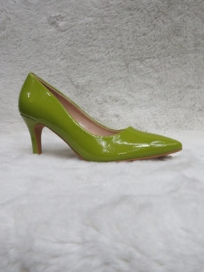 Czółenki damskie na szpilce (36-41) NF77 GREEN