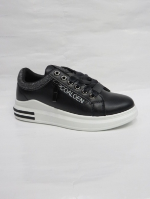Buty sportowe damskie na płaskim (36-41) 60 BLACK