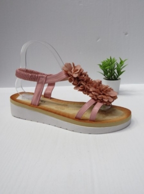 Sandały damskie na koturnie (36-41) WH-521 PINK