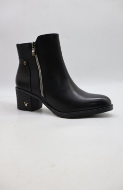 Botki damskie ocieplane na obcasie (36-41) BA-624 BLACK