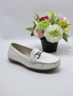 Mokasyny damskie na płaskim (36-41) YEHJ-271 WHITE