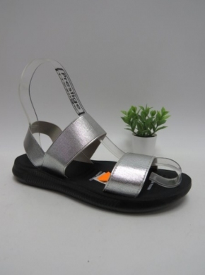 Sandały damskie na płaskim (36-41) W337 SILVER