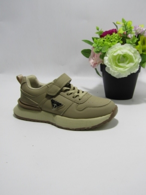 Buty sportowe dziewczęce (32-37) EC293 KHAKI
