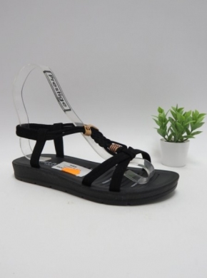 Sandały damskie na płaskim (36-41) FY6889 BLACK
