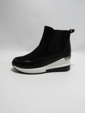 Botki damskie na koturnie (36-41) JH-B001 BLACK