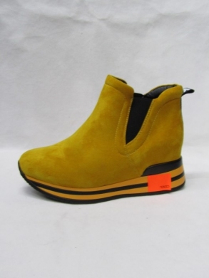 Botki damskie na koturnie (36-41) 7977-SP YELLOW