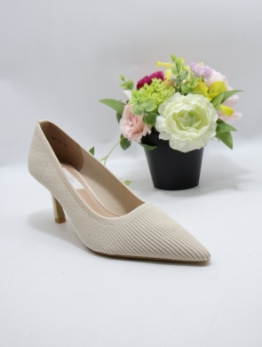 Czółenki damskie na szpilce (36-41) HK-1311 BEIGE