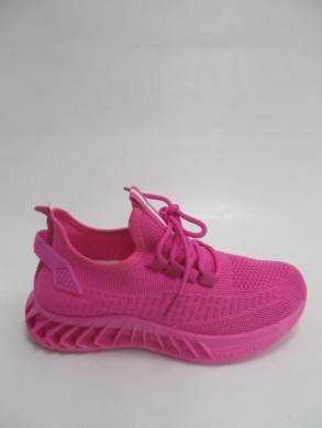 Buty sportowe damskie na płaskim (36-41) TA-18 ROSE RED