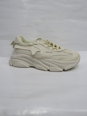 Buty sportowe damskie na płaskim (36-41) FF31 BEIGE