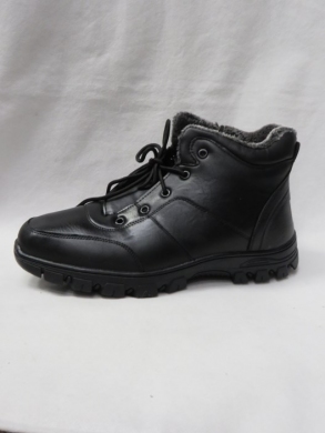 Botki męskie ocieplane (40-45) FL005-2D BLACK