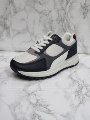 Buty sportowe męskie (40-45) H2133B WHITE/BLUE