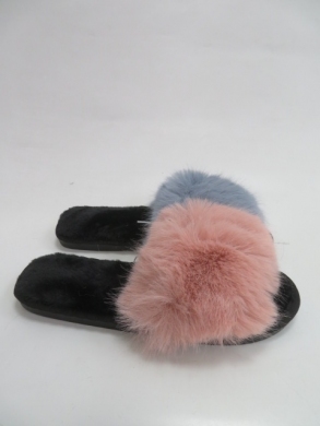Kapcie damskie ocieplane (36-41) 701 MIX