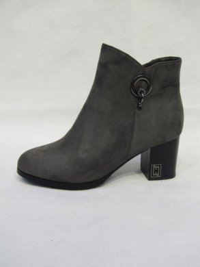 Botki damskie ocieplane na obcasie (36-41) F5028-5