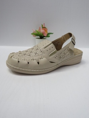 Sandały damskie na koturnie (39-43) DJ19-15 BEIGE